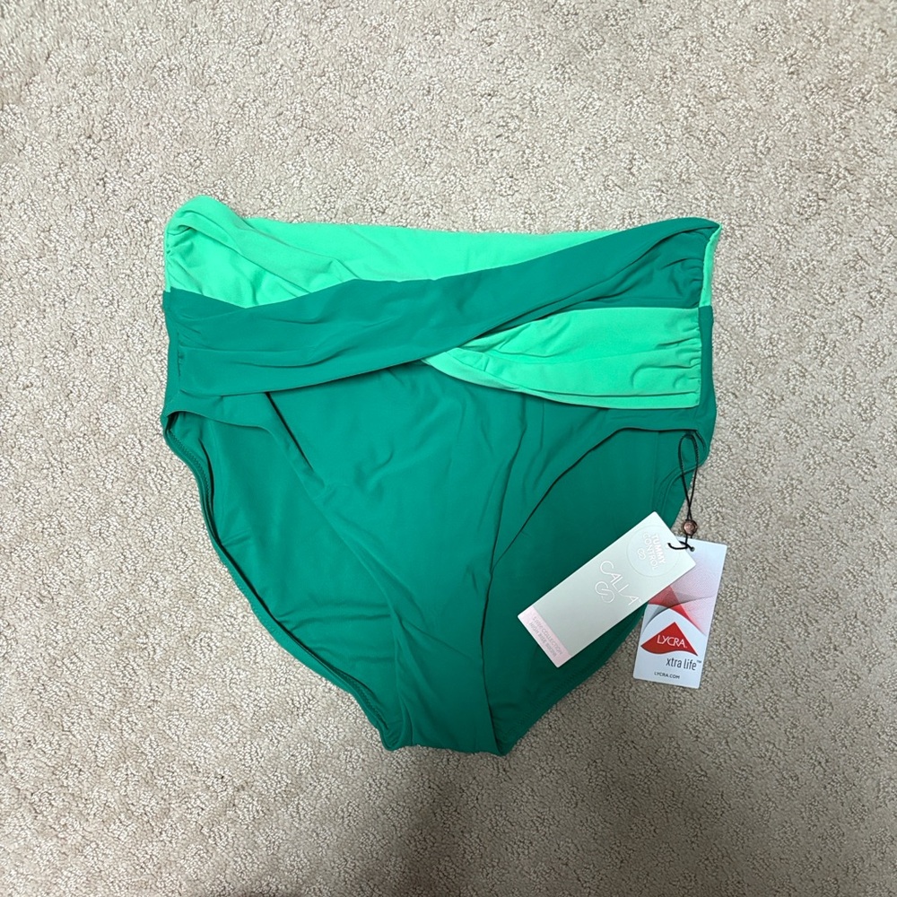 CALIA by Carrie Underwood Green Bikini Bottom